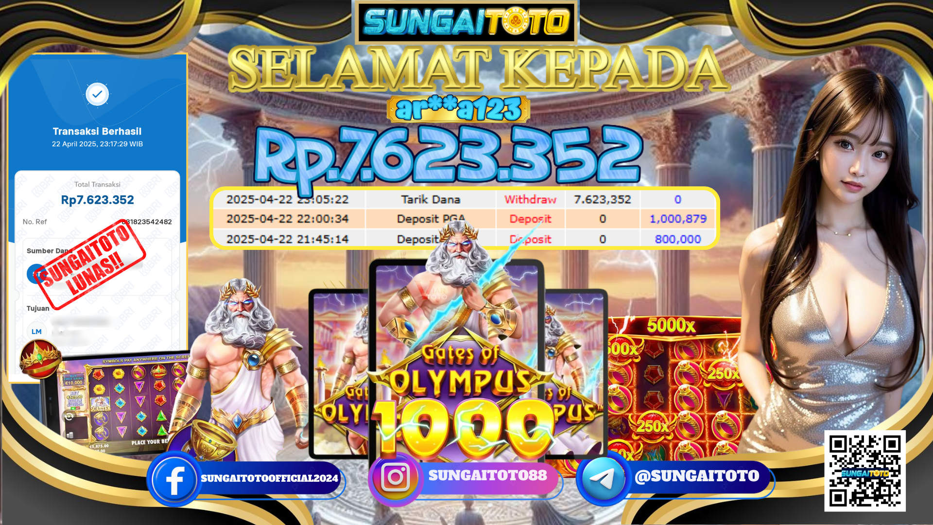 SUNGAITOTO » Situs Toto Skala Internasional Operator Toto 4D dengan Jackpot Monumental - Agen Togel Deposit 5000 Unggulan