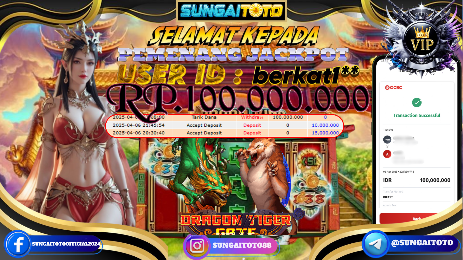 SUNGAITOTO : Situs Toto 4D Rank 1 dengan Hadiah 15 Juta & Pasaran Toto Togel Terlengkap