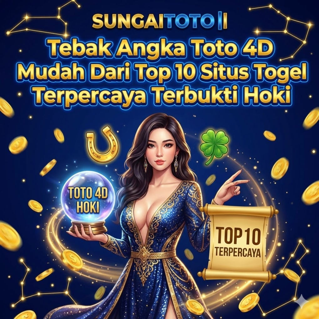 SUNGAITOTO pemilik situs toto 4d naik podium jadi tempatnya tebak angka mudah muncul di result pasaran besar Asia, layanan super dari situs togel tepercaya bikin gempar sebab terbukti kasih hoki gede yang aman bebas kendala dikemudian hari